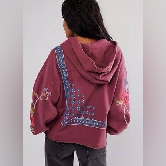 Free People Sweet Treat Pullover Hoodie Sweater - Picture 3 of 16